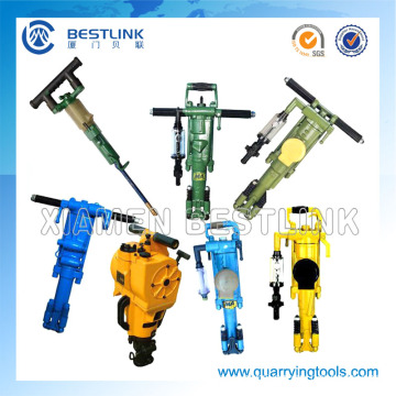 Hand-Held Rock Drill Machine for Quarrying